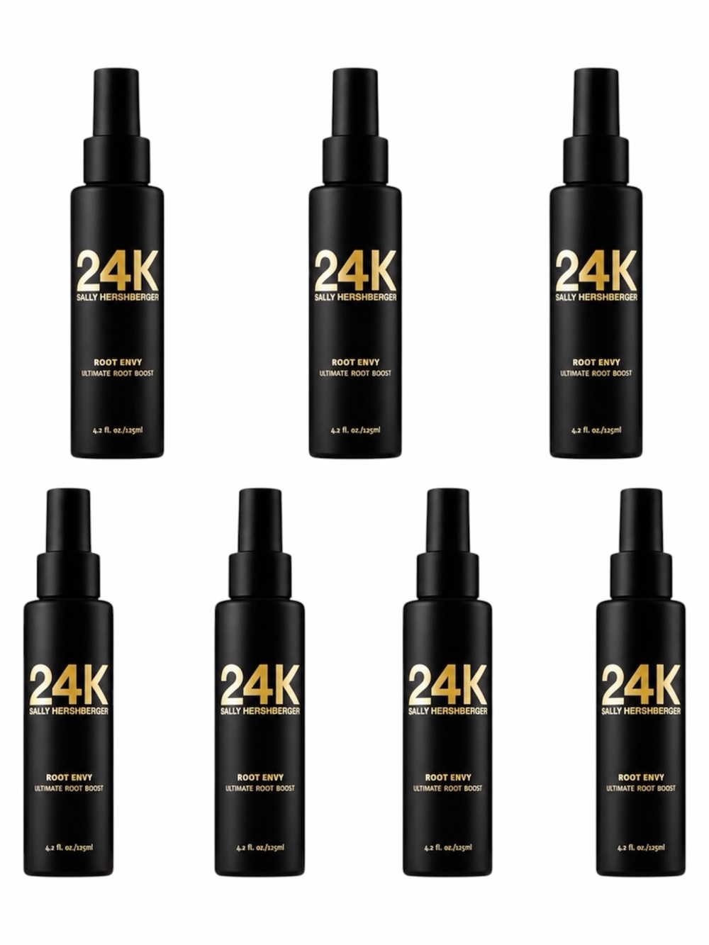 **FIRM** DISCONTINUED 24K SALLY HERSHBERGER HAIR CARE ROOT ENVY 125ML (7 PCS)